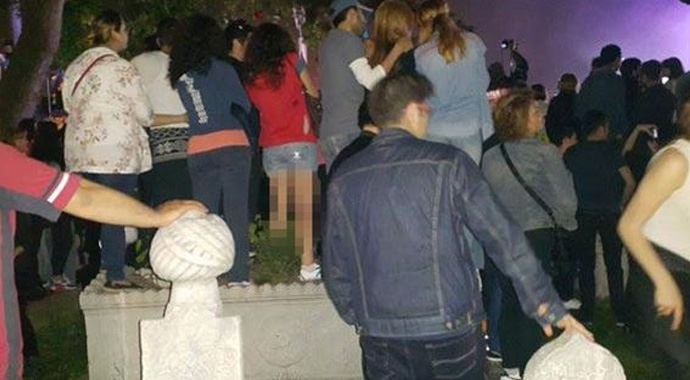 CHP&#039;den konser rezaleti