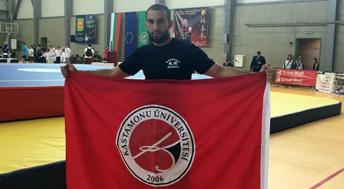 Kastamonu Üniversitesi öğrencisi, Avrupa Şampiyonu oldu!
