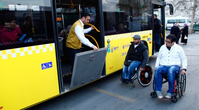 İETT 400 otobüsle engelleri kaldıracak