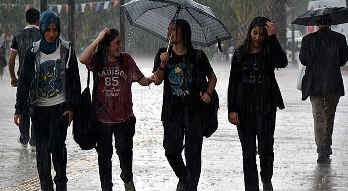 Meteoroloji'den Ege'de sağanak uyarısı Meteoroloji'den Ege'de sağanak uyarısı