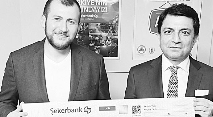 Şekerbank Kare Kodlu Çek'i kullanıma sundu Şekerbank Kare Kodlu Çek'i kullanıma sundu