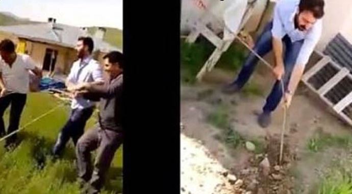 Van&#039;da kaçak elektrik operasyonu