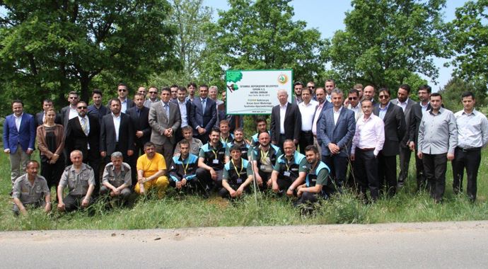 İstanbullu sürücüler 100 bin fidan dikecek İstanbullu sürücüler 100 bin fidan dikecek