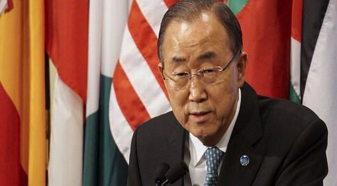 Ban Ki-mun&#039;un&#039;dan İsrail&#039;e: Endişe verici
