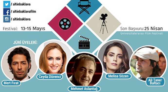 'Altın Baklava Film Festivali' başlıyor 'Altın Baklava Film Festivali' başlıyor