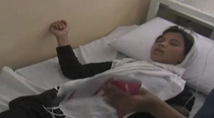 Afganistan'da kız öğrenciler zehirlendi Afganistan'da kız öğrenciler zehirlendi