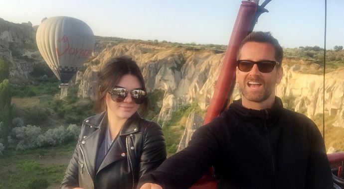 Kendall, Kapadokya'yı çok sevdi Kendall, Kapadokya'yı çok sevdi