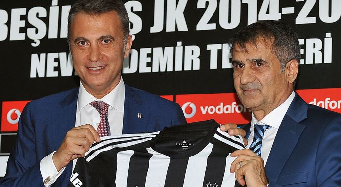 Şenol Güneş Beşiktaş&#039;la 2+1 yıllık resmi sözleşme imzaladı