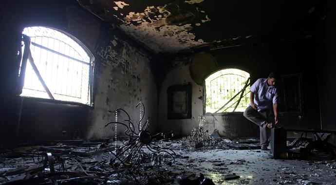  Libya&#039;da Tunus konsolosluğuna baskın