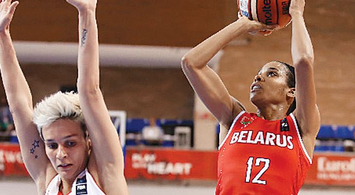 Avrupa Basketbol Şampiyonası'nda Belarus'tan fark yedik Avrupa Basketbol Şampiyonası'nda Belarus'tan fark yedik
