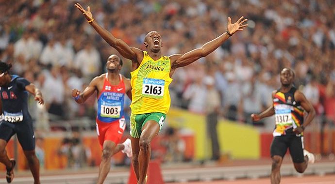 Usain Bolt New York'ta zorlandı Usain Bolt New York'ta zorlandı