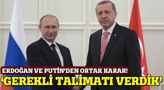 Erdoğan, Putin görüşmesinin detaylarını açıkladı
