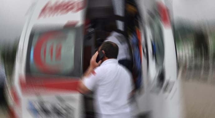 Evinin merdivenlerinde can verdi! Evinin merdivenlerinde can verdi!