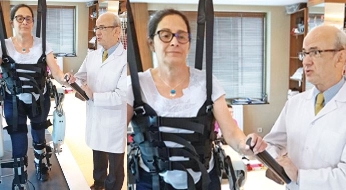 MS tedavisinde robot desteği ayağa kaldırdı