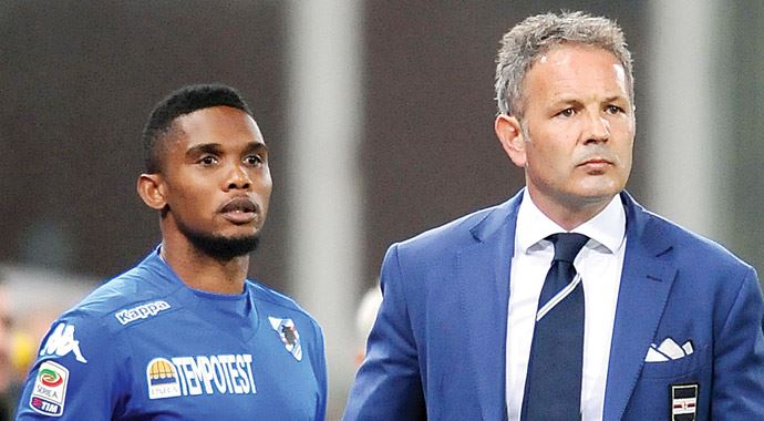 Eto&#039;o bitmiş!