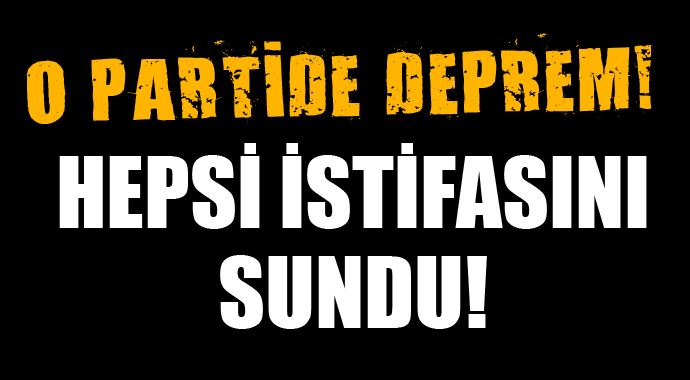 Anadolu Partisi'nde Başkanlık Divanı istifa etti Anadolu Partisi'nde Başkanlık Divanı istifa etti