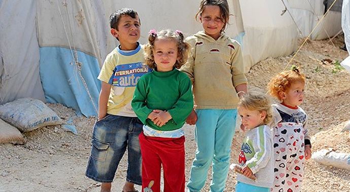 Suriyeli sığınmacıların yüzde 54'ü çocuk Suriyeli sığınmacıların yüzde 54'ü çocuk
