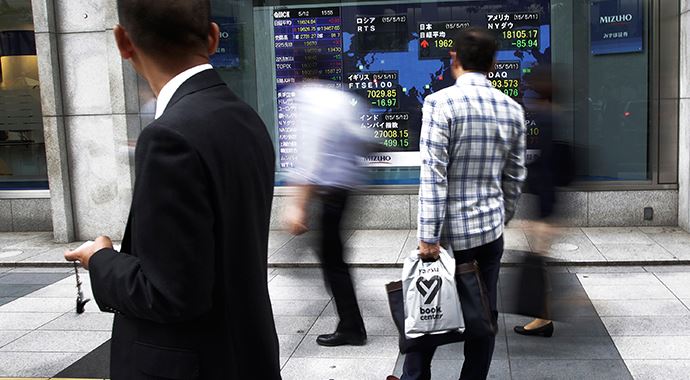 Asya borsaları Japonya hariç yükseldi Asya borsaları Japonya hariç yükseldi