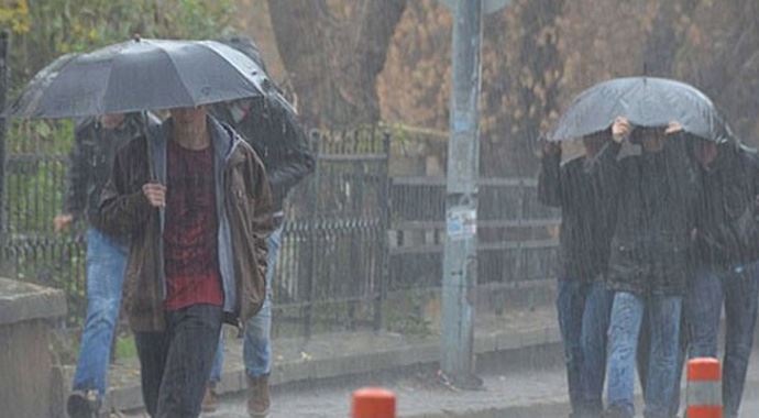 Yağış bugün de devam edecek! Yağış bugün de devam edecek!