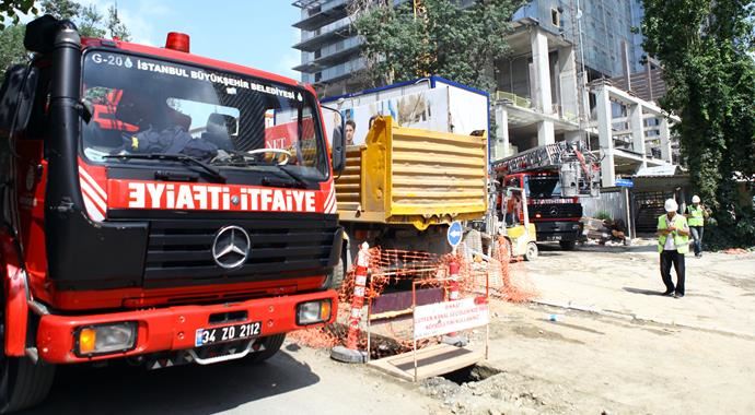 Torun Center inşaatındaki yangınla ilgili açıklama