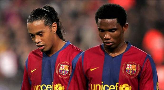 Eto'o tamam, sırada Ronaldinho var! Eto'o tamam, sırada Ronaldinho var!