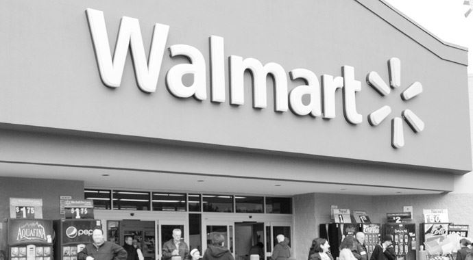 500 büyük bir Wal-Mart etmedi