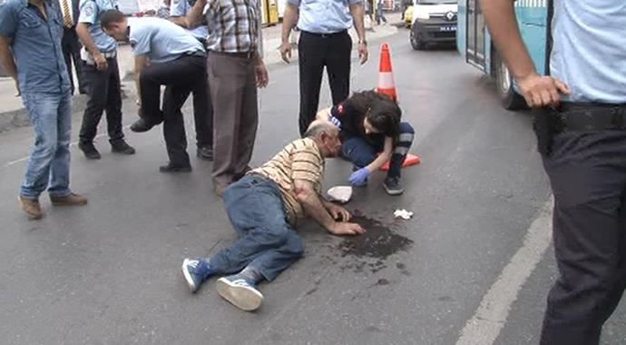 Beyoğlu&#039;nda korkunç kaza!