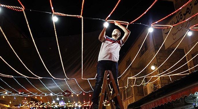Kudüs'te ramazan hazırlığı Kudüs'te ramazan hazırlığı