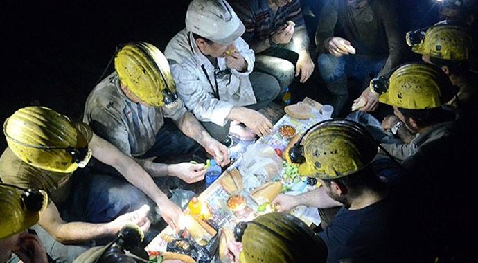 Maden ocağında sahur Maden ocağında sahur