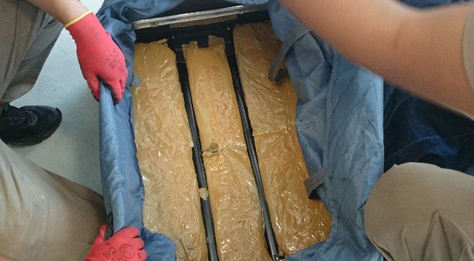 Yüksekova-İstanbul uçağında 6 kilo uyuşturucu bulundu