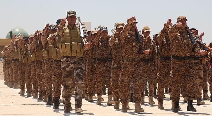 Irak ordusu Felluce operasyonuna hazırlanıyor Irak ordusu Felluce operasyonuna hazırlanıyor
