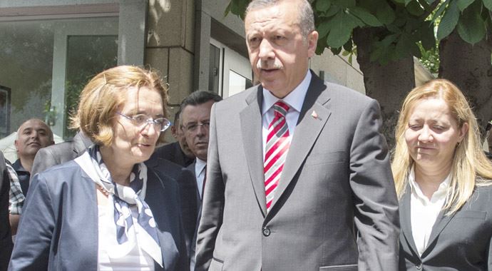 Erdoğan taziyeye gitti Erdoğan taziyeye gitti