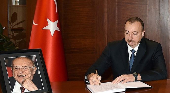 Aliyev'den taziye ziyareti Aliyev'den taziye ziyareti