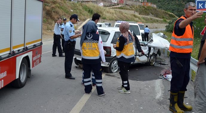 Polis memuru trafik kazasında can verdi! Polis memuru trafik kazasında can verdi!