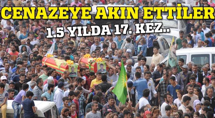 Suriye&#039;de IŞİD&#039;le çatışırken ölen 2 YPG&#039;li Hakkari&#039;de toprağa verildi