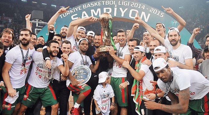 Türkiye Basketbol Ligi 201-15 sezonunun en büyüğü oldu Türkiye Basketbol Ligi 201-15 sezonunun en büyüğü oldu