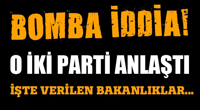 &#039;AK Parti-MHP anlaştı, küçük ortağın alacağı bakanlıklar belli&#039;