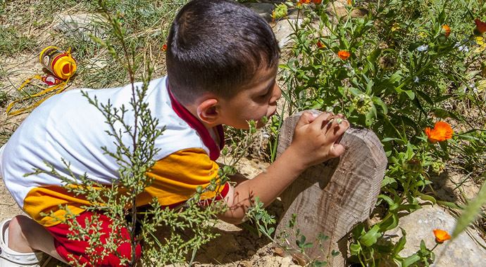 Ermenek&#039;te hüzünlü babalar günü