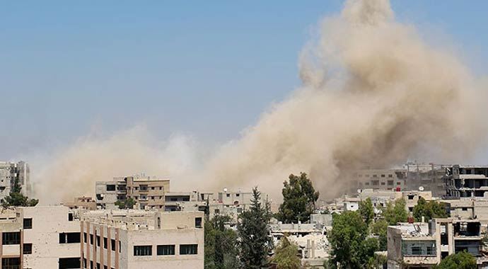 Dareyya'da varil bombalı katliam 