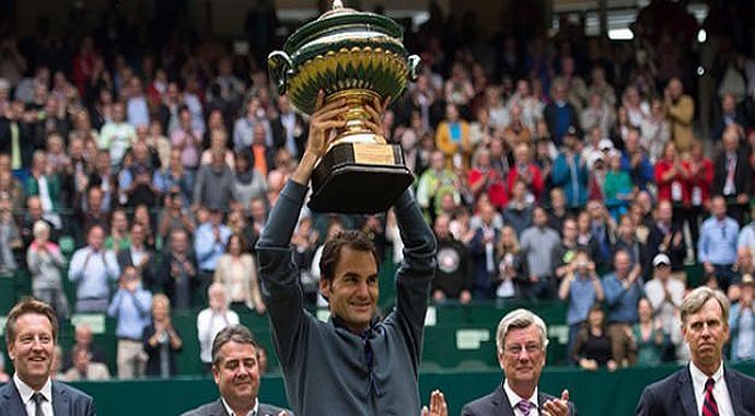 Roger Federer'den bir rekor daha! Roger Federer'den bir rekor daha!