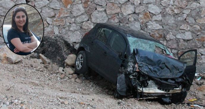 Otomobil şarampole uçtu: 1 ölü, 4 yaralı