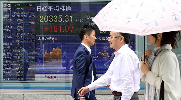 Asya borsaları yükseldi Asya borsaları yükseldi