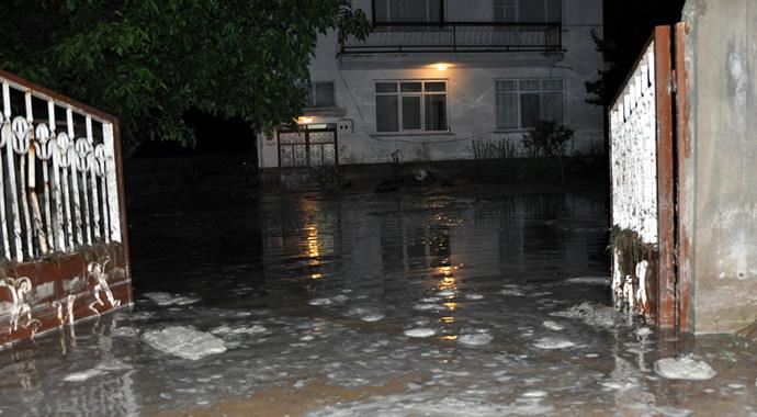 Isparta&#039;da sele teslim oldu!