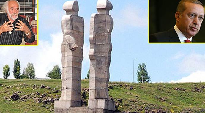 'Haram parayı heykele yatırmam' sözüne hapis talebi 'Haram parayı heykele yatırmam' sözüne hapis talebi