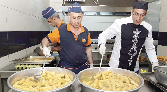 Kadayıf dolması sınırlarını aştı... Kadayıf dolması sınırlarını aştı...