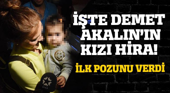 Demet Akalın kızıyla ilk kez kamera karşısında