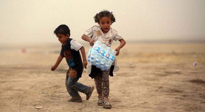 Irak&#039;taki Suriyeli sığınmacılar evlerine dönmek istiyor