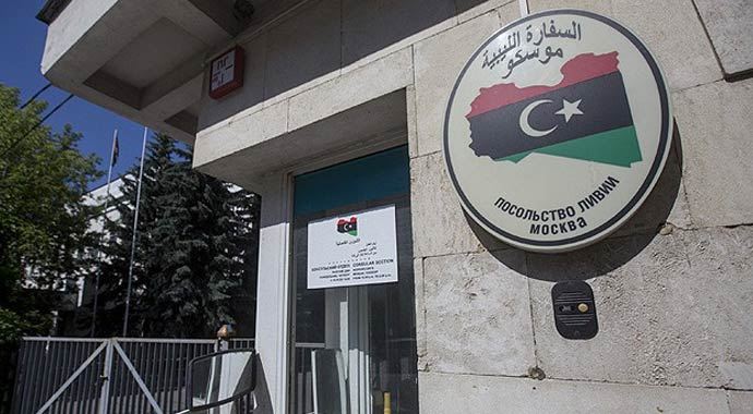 Libya&#039;nın Moskova Büyükelçiliği&#039;nde &#039;darbe&#039;