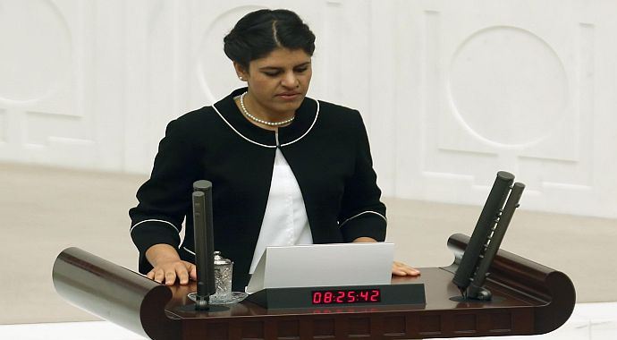 Dilek Öcalan&#039;ın yemini dış basında