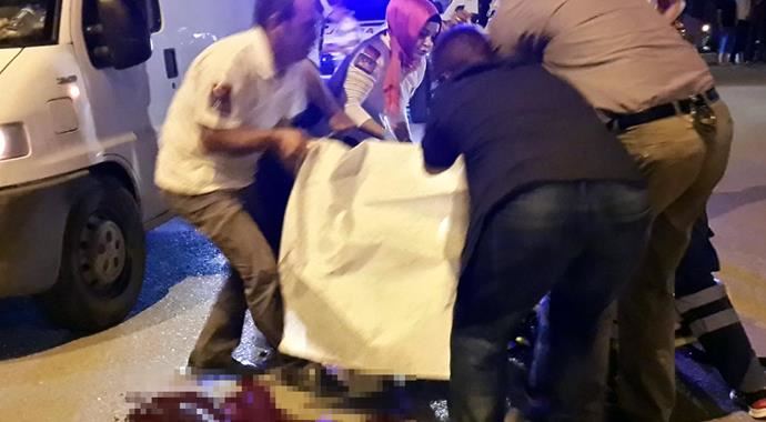 Trafikte maganda dehşeti: 2 ölü